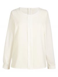 Elegante Damenbluse Creme